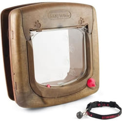 PetSafe Chatière magnétique 4 voies Deluxe 420 Marron 5006