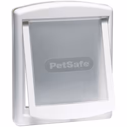 Cette porte à 2 voies pour animaux de compagnie 740 de PetSafe donnera à vos amis un passage libre pour entrer ou quitter la  ...