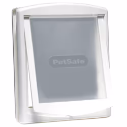PETSAFE Porte Staywell a 2 positions - Blanc - Pour chat jusqua 45 kg