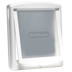 PETSAFE Porte Staywell a 2 positions - Blanc - Pour chat jusqua 45 kg