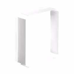 Tunnel d'extension pour chatiere 715SGIFD - Largeur : 50 mm - Coloris : blanc - Pour chat.