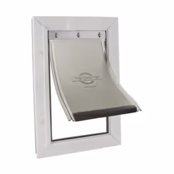 Présentation du Produit La porte PETSAFE Staywell en aluminium blanc est conçue pour offrir une liberté totale à vos animaux ...