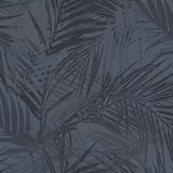 Papier peint intissé Feuilles dÉté Bleu 10 m x 52 cm Easy