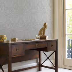 Ce magnifique motif damassé classique de la collection Heraldic Damask, dans des tons gris ardoise est un choix parfait pour ...
