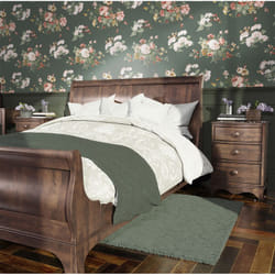 Laura Ashley - Papier peint intissé Rosemore Fern 1005 x 52cm Multicolore