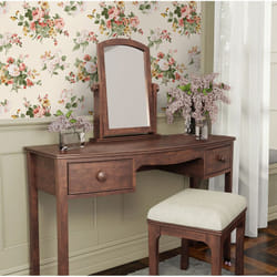 Laura Ashley - Papier peint intissé Rosemore Pale Sable 1005 x 52cm Beige