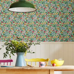 Papier peint intissé Joules floral Rainbow 1005 x 52cm Multicolore