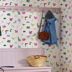 Papier peint intissé Joules Etched Woodland 1005 x 52cm Multicolore