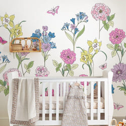 Papier peint panoramique Laura Ashley Gilly 280 x 300cm Multicolore