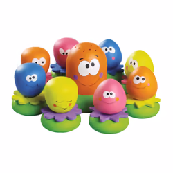 Tomy Toomies Poulpy et Compagnie, Jouet de bain, Garçon/Fille, 1 an(s), Plastique, Multicolore