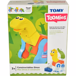 Tomy Toomies Constructables Dinos, 3 an(s), Batteries requises, AA, Plastique, Multicolore