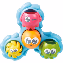 Tomy Toomies Spin & Splash Octopals, Jouet de bain, Garçon/Fille, 1 an(s), Plastique, Multicolore