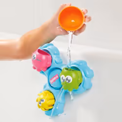Tomy Toomies Spin & Splash Octopals Jouet de bain Multicolore