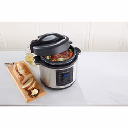 Crock-Pot Express 5,6 L 1000 W Noir, Acier inoxydable