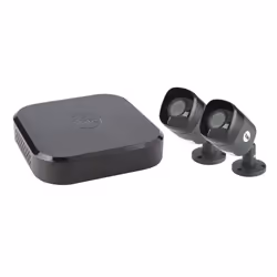 Yale SV-4C-2ABFX-2, Caméra de sécurité CCTV, Intérieure, Avec fil, Mur, Noir, Cosse