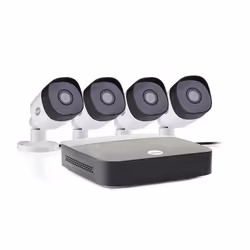 Yale 4 Camera Kit, Avec fil, Boîte, BNC, Extérieure, 18 m, 90°
