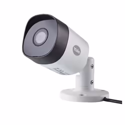 Yale SV-ABFX-W-2, Caméra de sécurité CCTV, Extérieure, Avec fil, Sur bureau/mural, Gris, Blanc, Boîte