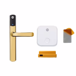 Yale Conexis L2, Verrou de porte intelligent, Sans clé, RF card, Laiton, 33 mm, 97 mm, 380 mm