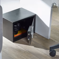 Yale YEC/250/DB2 coffre-fort Coffre-fort indépendant 16,3 L Acier Noir - Vue supplémentaire 4