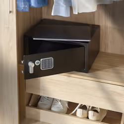 Yale YLV/200/DB2 coffre-fort Coffre-fort indépendant 24 L Acier Noir - Vue supplémentaire 6