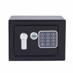 Yale YSV/170/DB2 coffre-fort Coffre-fort indépendant 3,8 L Acier Noir