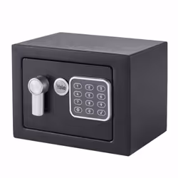 Yale YSV/170/DB2 coffre-fort Coffre-fort indépendant 3,8 L Acier Noir