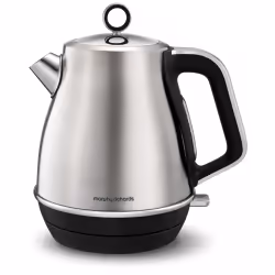 Morphy Richards Evoke , 1,5 L, 2200 W, Acier inoxydable, Métal, Indicateur de niveau d'eau, Sans fil