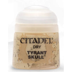 Games Workshop Dry Tyrant Skull peinture acrylique 12 ml Beige Pot
