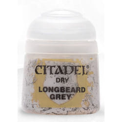 Games Workshop Dry Longbeard Grey peinture acrylique 12 ml Gris Pot