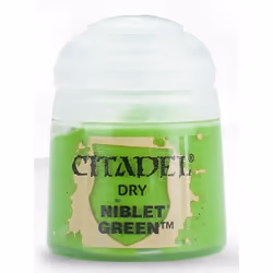Games Workshop Dry Niblet Green, 12 ml, Vert, Pot