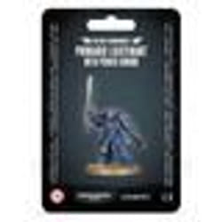 Figurine Warhammer 40k - Space Marine Primaris Lieutenant With Power Sword - bleu/doré - 9 pièces