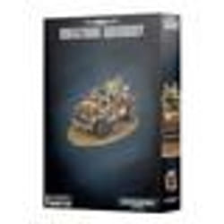 Figurine Games Workshop Warhammer 40k - Ork Rukkatrukk Squigbuggy - noir/vert/marron/jaune - TU