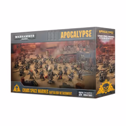 Games Workshop Détachement de Bataillon Chaos Space Marine, Figurine à collectionner