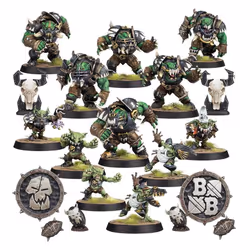 Games Workshop Équipe d'Orques Noirs pour Blood Bowl: les Thunder Valley Greenskins - Vue supplémentaire 11