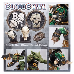 Games Workshop Équipe d'Orques Noirs pour Blood Bowl: les Thunder Valley Greenskins - Vue supplémentaire 4