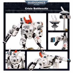 Games Workshop XV8 Crisis Battlesuit Team