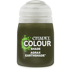Peinture - GAMES WORKSHOP - Citadel Shade Agrax - Marron - 18 ml - Finition Mat