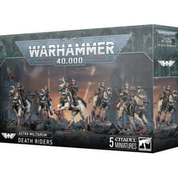 Figurine - GAMES WORKSHOP - Astra Militarum Cavaliers de Krieg - Détails exquis - 5 figurines - 12 ans et plus