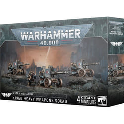 Figurine Games Workshop Warhammer 40k - Astra Militarum Escouade dArmes Lourdes de Krieg (x4)