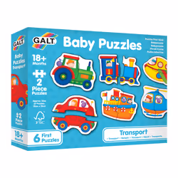 Galt Toys Baby Puzzles - Transport, 2 pièce(s), Véhicules, 1,5 an(s)