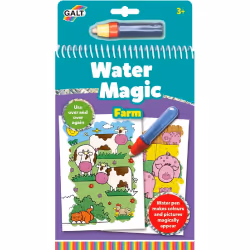 Water Magic Farm, 6 pages, Garçon/Fille, Marqueur inclus, Kit d'images à colorier