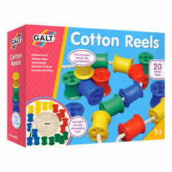Galt Toys COTTON REELS, 3 an(s), Plastique, Multicolore