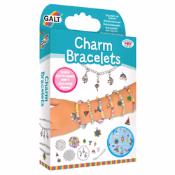 Galt Toys Charm Bracelets, Kit de fabrication de bracelets pour enfants, 8 an(s), Multicolore