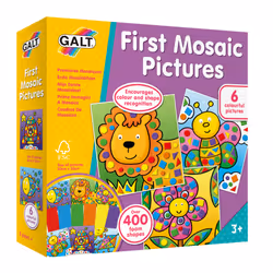 Galt Toys First Mosaic Pictures, 400 pièce(s), 3 an(s), Garçon/Fille, Enfant, Multicolore, Pas pour les enfants de moins de 3 ...