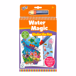 Galt Toys Water Magic - Under The Sea, 6 pages, Garçon/Fille, Marqueur inclus, Kit d'images à colorier
