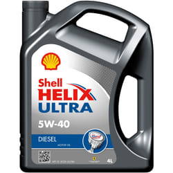 huile moteur SHELL Helix Diesel Ultra 5W40, 4L