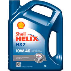 huile moteur SHELL Helix HX7 10W40, 4L