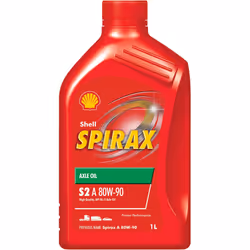 Huile de transmission SHELL Spirax S2 A 80W90 GL-5, 1L
