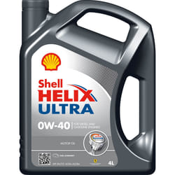 huile moteur SHELL Helix Ultra 0W40, 4L