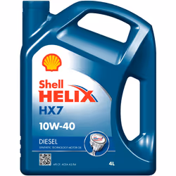 huile moteur SHELL Helix Diesel HX7 10W40 4L
